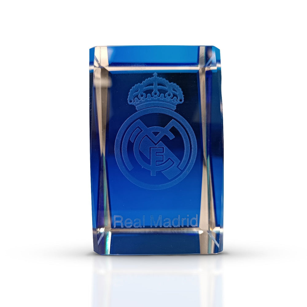 Real Madrid Crest Glass Model