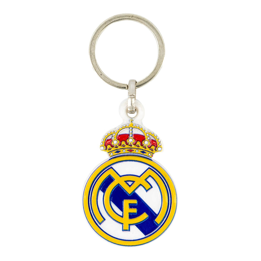 Crest Resin Keyring Real Madrid