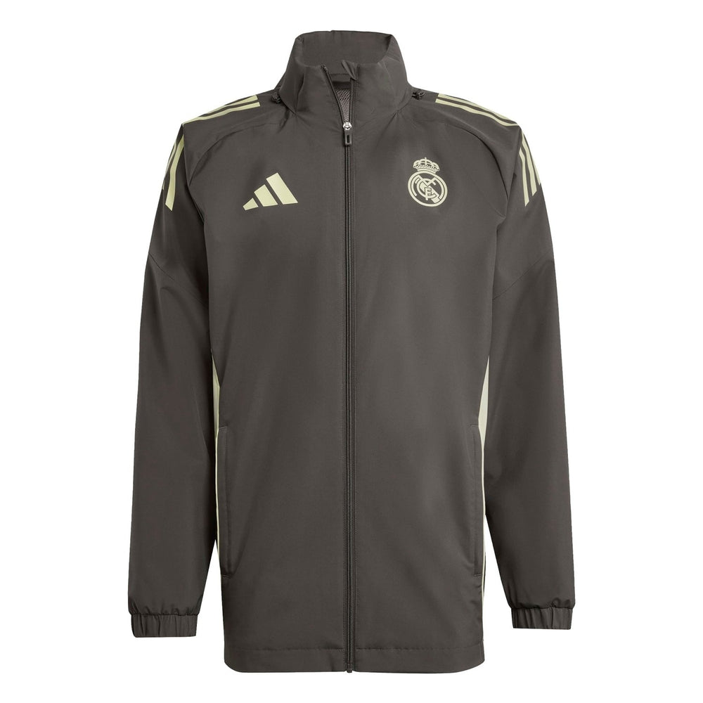 Mens adidas Training All Weather Jacket 25/26 Dark Olive