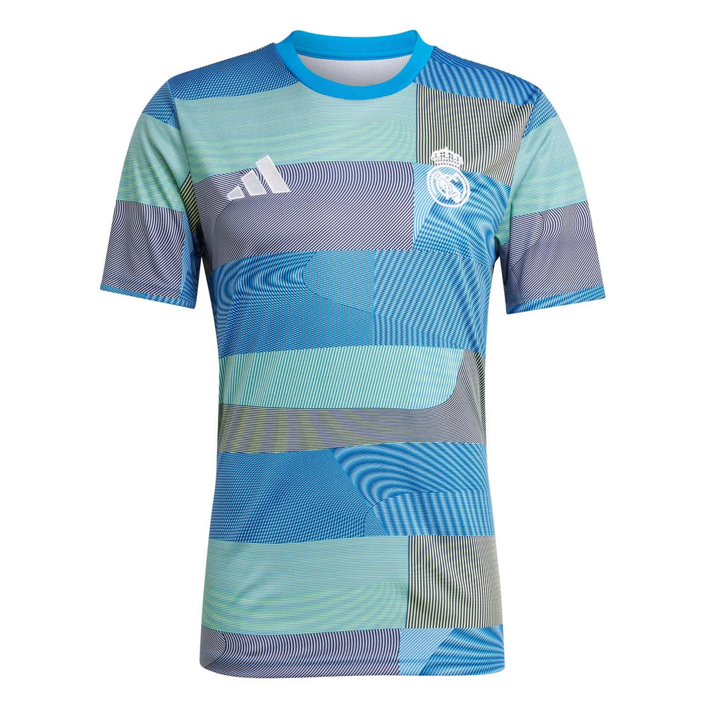 Mens adidas Warm Up Shirt 25/26 Blue
