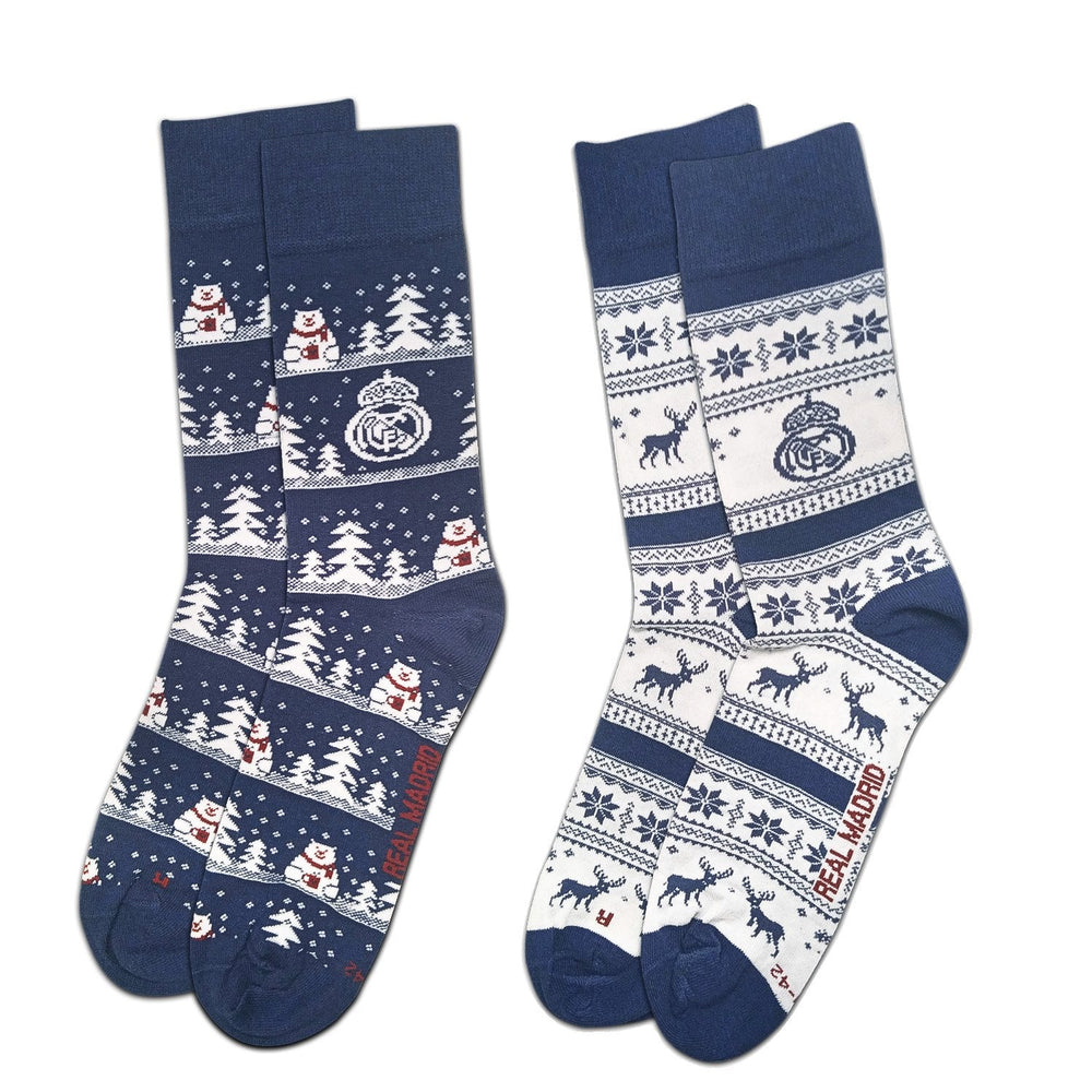 Christmas Socks Real Madrid 2 Pack