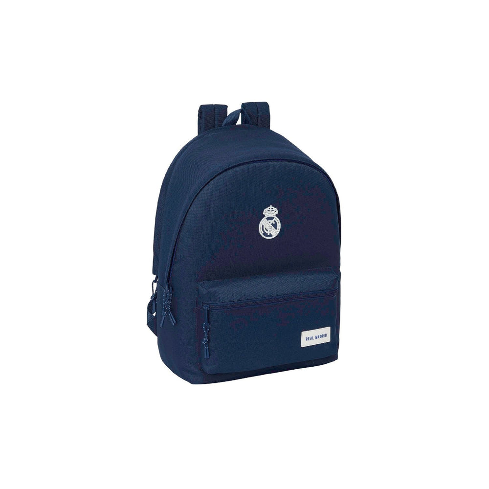 Double Backpack Laptop 15,6´´ Navy/White Real Madrid