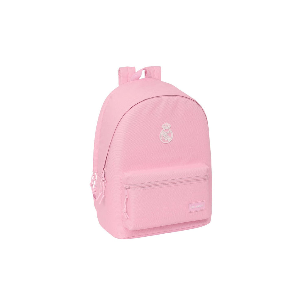 Double Backpack Laptop 15,6´´ Pink/White Real Madrid