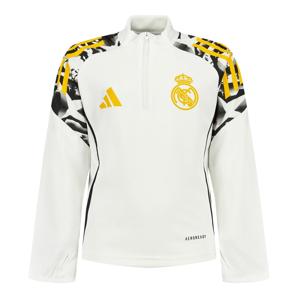 Youth adidas Marvel Training Top 25/26 White/Gold